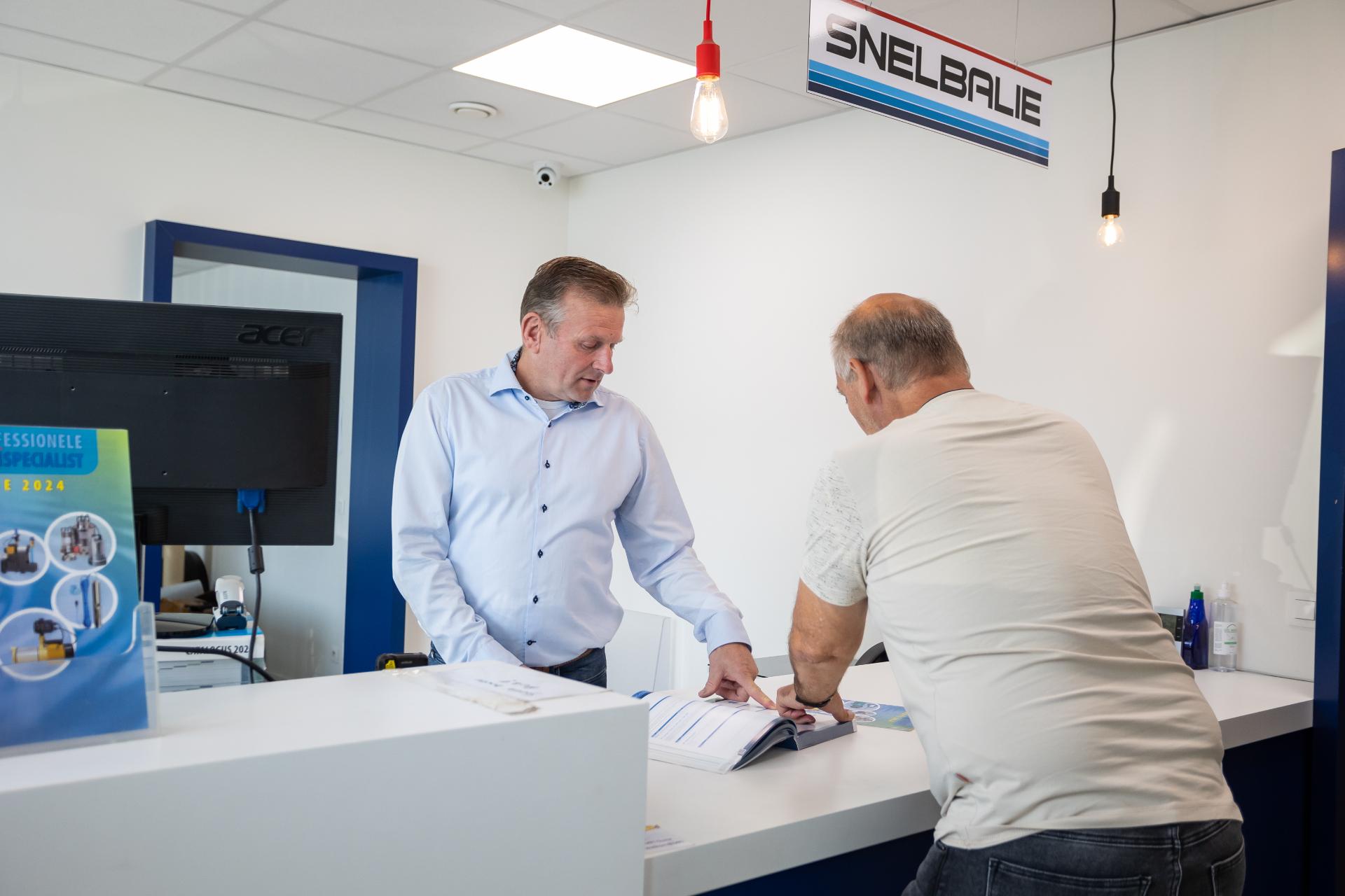 Correcte betrouwbare levering producten watertechnieken